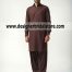 Brown shalwar kameez