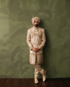 Groom wedding turban and matching shoes with sherwani matching work UK USA Canada Australia New Zealand