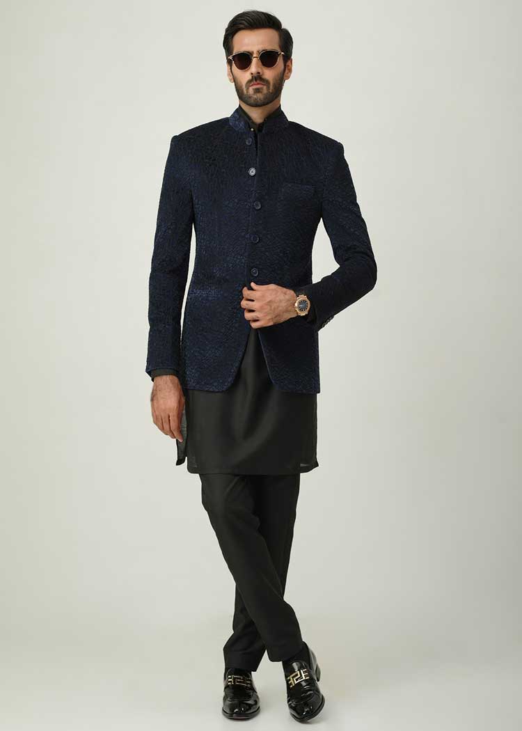 velvet embroidered prince coat